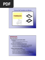 Fornos para Fundicao e Refratarios