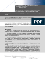 Proceso de Renegociación Integral Del Contrato de Concesión Celebrado Con Ausol S.A.