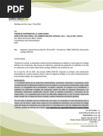 Apelacion A Respuesta Observaciones Rama Judicial Cali