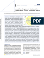 Sun Sun 2019 Bioinspired Manganese and Iron Complexes For Enantioselective Oxidation Reactions Ligand Design Catalytic