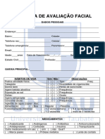 Ficha de Avaliação Facial Unitau (Oficial)