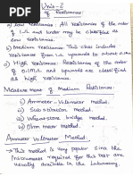 Mi - Unit 3 - Class Notes