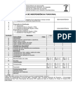 MIF Medida de Independência Funcional