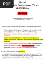 4 Radar Module4 Radar Operation