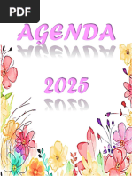 Agenda Flores 2025