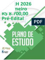 Plano de Estudo - Enfermeiro EBSERH 2026 (Pré-Edital)