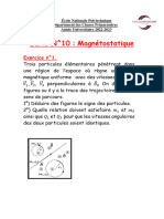 Série 10 Magnétisme 1