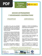 SOCIOS EXTRANJEROS Y SOCIEDADES COOPERATIVAS - FOREIGN MEMBERS AND COOPERATIVE SOCIETIES (Spanish) - ATZERRIKO BAZKIDEAK ETA SOZIETATE KOOPERATIBOAK (Espainieraz)