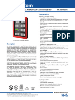 FleX-Net FX-2009-12NDS Network Fire Alarm Control Panel