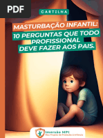 Cartilha Masturbação Infantil