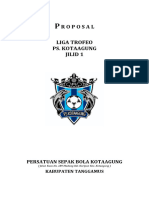 Proposal Trofeo PS Kotaagung Jilid 1