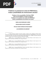 Problemas Na Prestação de Contas Do PDDE Básico