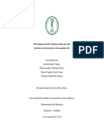 Informe #1 Fisicoquimica