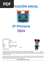 Programacion Anual-2º Grado - 2024