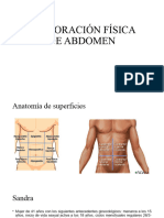 Exploración Física de Abdomen