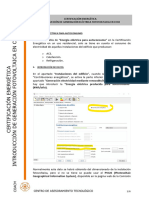 Certificación Energética. Introducción de Generación Fotovoltaica en Ce3x