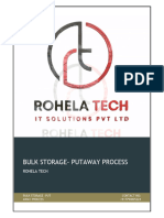 Bulk Storage - Putaway Process