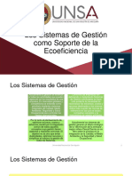 TEMA 2 - Los Sistemas de Gestión Como Soporte de La Ecoeficiencia