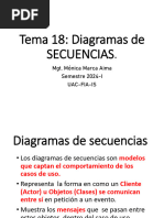 Tema 18 DIAGRAMAS DE SECUENCIAS