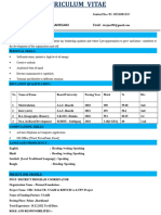 Resume of Arjun Das