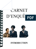 Carnet D'enquête Partage