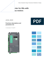 WEG ADL300 SYN Functions Descriptions Parameters Syn 1S9SEN en