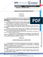 PROCESSO #09060001/2022: Memorial Descritivo E Especificações Técnicas