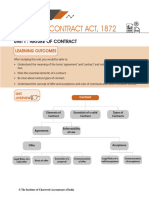 Unit 1 - The Indian Contract Act, 1872