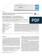 13 - Association Between The Gut Microbiota and Diet, Fetal Life, Early Childhood, and Further Life