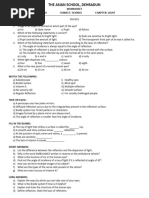 Year19 20 Science Worksheet Homework Viii