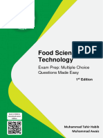 Food Science and Technology Exam Prep Multiple Choice Questions Made Easy