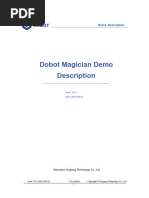 Dobot Magician Demo Description