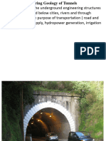 Chapter - 5 Engineering Geology of Tunnels