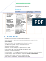 Sesión de Aprendizaje 14