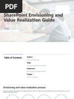 SharePoint Envisioning and Value Realization