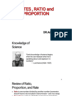 Rates, Ratio and Proportion Rates, Ratio and Proportion: DR - Ashraf.Aqel DR - Ashraf.Aqel