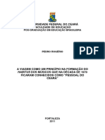 Universidade Federal Do Ceará: Faculdade de Educação