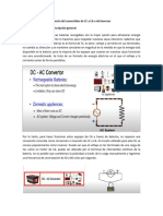 Explicación Del Funcionamiento Del Convertidor de CC A CA o Del Inversor