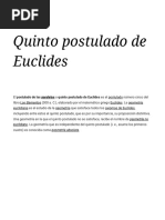 Quinto Postulado de Euclides - Wikipedia, La Enciclopedia Libre