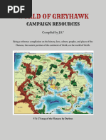 World of Greyhawk Campaign Resources