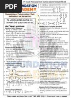 Jr. Maths-1A Foundation Revision