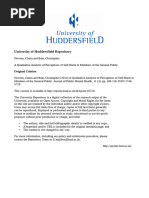 Qualitative Analysis of Perceptions of Self Harm in Members of The General Public