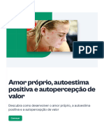 Amor Proprio Autoestima Positiva e Autopercepcao de Valor