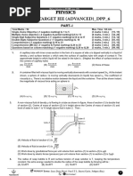 Target Jee (Advanced) DPP 6