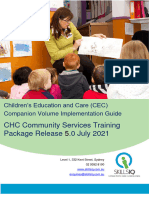 CEC Children's Education and Care Implementation Guide Release 5.0 - 20 July 2021 Final