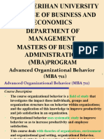 MBA 711-Chapter 1