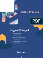 Tugas 1 - Sistem Produksi - Kel09