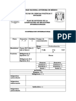 Cooperación Internacional