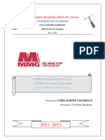 Rapport de Stage MMG