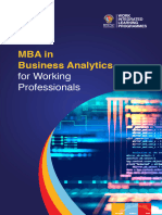 MBA in Business Analytics